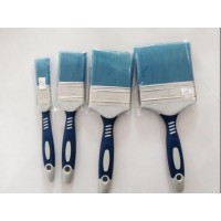 Blue Colour Plastic Wire Wooden Handle Paint Brush (YY-619)