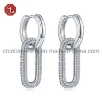 925 Sterling Silver or Brass Earrings High Quality Fashion Jewelry