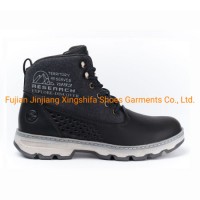 PU Working Boots for Men Breathable Safety Shoes Hiking Shoes
