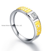 Charming Wedding Ring Jewelry Elegant 925 Silver Rings for Men