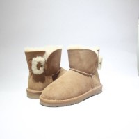 Wholesale Fashion Winter Australia Sheepkin Boots Girls Indoor Outdoor Snow Warm Boots Shoes