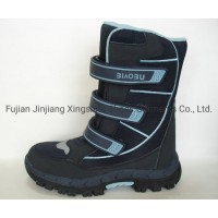 Warm Boots Knee Winter Snow Durable Boot Leather Boots (03061-1)
