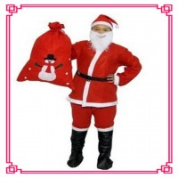 Factory Cheap Price Christmas Santa Promotion Garment