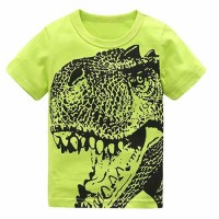 Baby Apparel Short Shirt Boys Dinosaur T Shirts Cotton Toddler Clothing Shirt