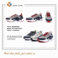 High Quality Sports Footwear Leather Running Athletic Sneaker Men Shoes