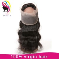 8A Brazilian Human Remy Hair Lace 360 Frontal Closure