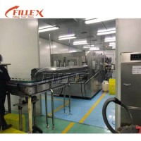 Automatic Plastic Glass Bottle Water Orange Juice Beer Wine Filling Packing Processing Machine Drink