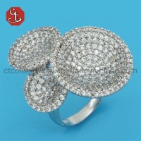 Wholesale Price 925 Sterling Silver Pave AAA Cubic Zircon
