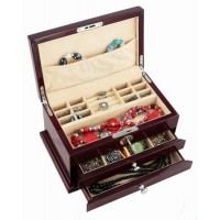 High Gloss Wooden Jewelry Storage Packaging Gift Box Watch Necklace Souvenir Packing Gift Box