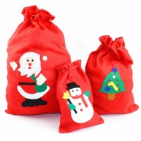 Christmas Products Three Piece Suit Christmas Gift Bag