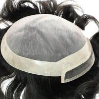 Stock Instant Delivery Men's Human Hair Hairpieces
