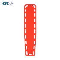 Medicla Equipment Spine Board Emss First Aid HDPE Spine Board with Optional Strap for Stretcher