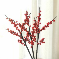 High Quality Red Berry/Leaves /Pine Leaves Wreath