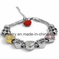 Fashion Italy Jewelry Love Heart Beads Bracelet