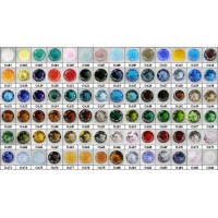 Glass Loose Color Gemstone for Jewelry Setting