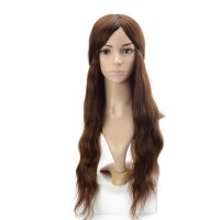 Lw5227 Beautiful Remy Hair Glueless Wig Anti-Slip Silicon with Mono Base Hairpiece