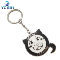Manufacturer Custom Soft Hard Enamel Animal Shape Key Ring Metal Art Crafts Souvenir Gift Promotiona
