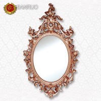 Welcomed Champagne Color PU Foam Mirror Frame Picture Frame