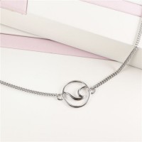 Aiz Jewelry Custom Jewelry Service High Quality 925 Sterling Silver Wave Bracelet for Unisex