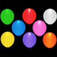12inch Round LED Latex Balloon for Weddingbirthday Party