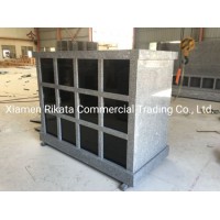 24 Niches Double Sided Rectangle All Granite Columbaria for Cremation Remains