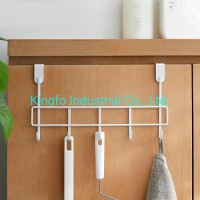 Metal Wire Towel Hook-Coat Hook Rack-Door Hanger Hook with Basket Kfh3027