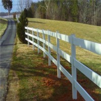 3-Rail Aluminum/Steel/Iron Horse Fence Isolation Fence Not Vinyl/Plastic/PVC