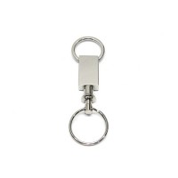 Made in China High Quality Silvercolor Metal Split Keychains