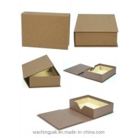 Luxurious Fancy Design Cardboard Book Shape Gift Packaging Boxes Wine Box Tea Box