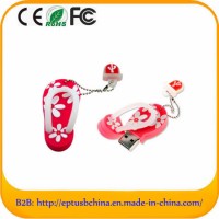 Soft PVC Slipper Shape Flash USB Drive Christmas Gifts (ES638)