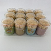 China Supplier Manufacture Eco Friendly Wholesale Two Side Point Biodegradable Bottle Bamboo 2.0mm T