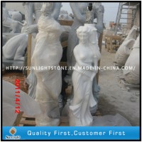 Pure White Marble Statue  Marble Sculpture
