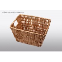 Laundry Basket Wicker Large with Cover Rattan Woven Rattan Storage Basket