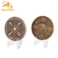 Customized 3D Coin Making Factory Gold Military Metal Crafts Rare Silver Trolley Token Old Alloy Rep