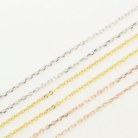 925 Silver Cross Chain Necklace Chain Customized Longth