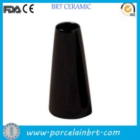 Black Tower Design Simple Flower Porcelain Vase