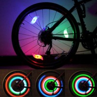 Night Riding Bike Wheel Lights Bicycle Spoke Lights Safety Warning Wheel Light