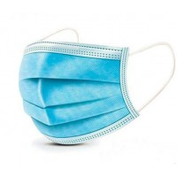 Hot Sale Blue Color Disposable Face Masks for Adults and Kids