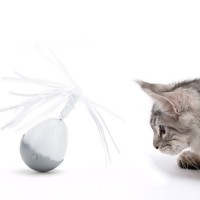 OEM New Electronic Interactive Smart Tumbler Cat Scratch Ball Pet Toy