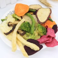 Vf Vacuum Low Temperature Fried Mixed Chips Vegetable and Fruit Crispy