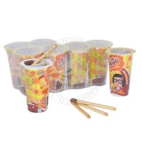 45g Chocolate Cup  Sweet Biscuit Stick with Chocolate Creamer