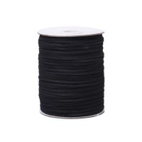 3mm 4cord Flat Elastic Braided Sewing for Face Shield