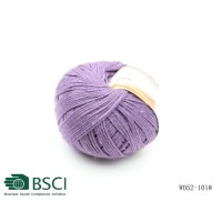 Purple Ball Wool Blended Yarn Can Be Used as Sweater in Winter-W052