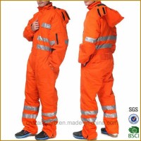 Safety Workwear Men's Waverley High Visibility Packable Storm Suit
