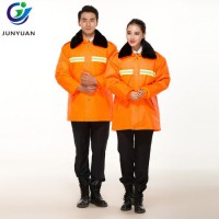 Road Safety Jacket Reflective Winter Safety Hoodies Jacket