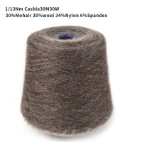 13nm/1 Kasbia High Proportion Wool Mohair Yarn 2020 New