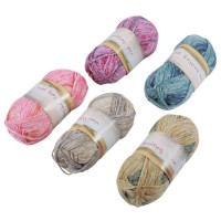 Worsted Blended Knitting Wool Yarn Factory Direct Sale with Cheap Price Ly-A219