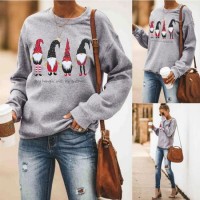 Fashion Christmas Knitted Sweater for Women Pullover Christmas Knitted Casual Sweater Tops