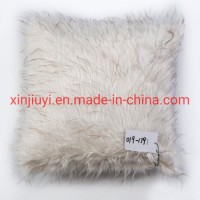 Popular Long Hair Faux Fur Cushion/Pillow/Blanket (019-179)