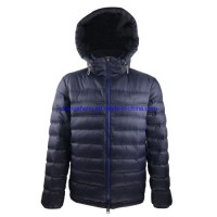 Leisure Stylish W/R Nylon Light Fake Down Quilted Men's Winter Outdoor Jacket